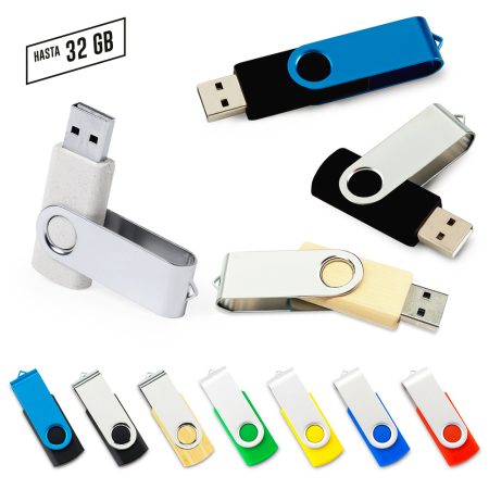 U001-C Memoria USB Swivel