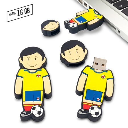 U1021-C PVC 2D Memoria USB Player (Ver Precio CHIP U1020-C, se vende por separado)