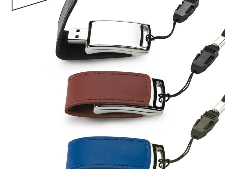 U311-C Memoria USB Mini en Imitación Cuero