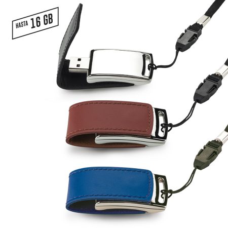 U311-C Memoria USB Mini en Imitación Cuero