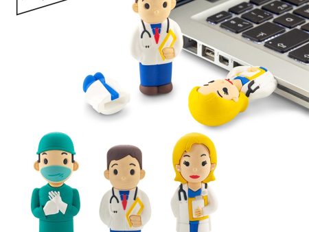 U1022-C PVC Memoria USB Medico 3D (Ver Precio CHIP U1020-C, se vende por separado)