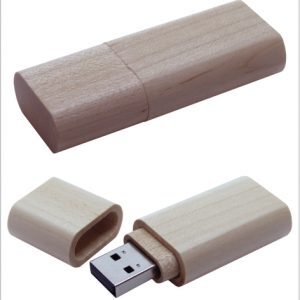 U2019-UP Usb Madera con Tapa