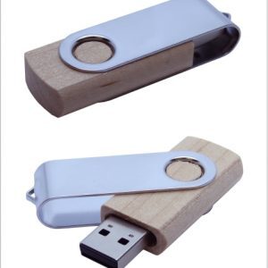 U2015-UP Usb Swivel Metal y Madera