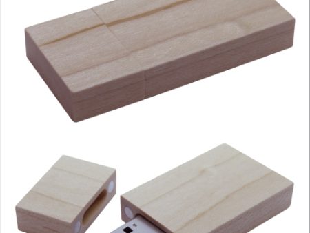 U2022-UP Usb Madera Rectangular