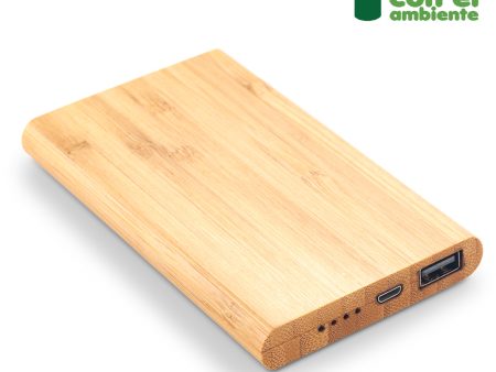 PILA RECARGABLE EN BAMBOO NIPAX 5000MAH