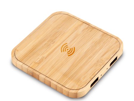 CARGADOR INALAMBRICO BAMBOO SQUARE